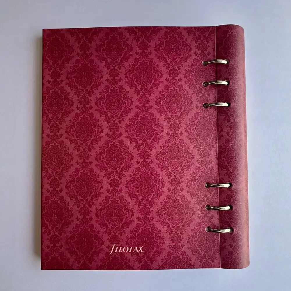 Filofax Clipbook Fabrics A5 Organizer Lace